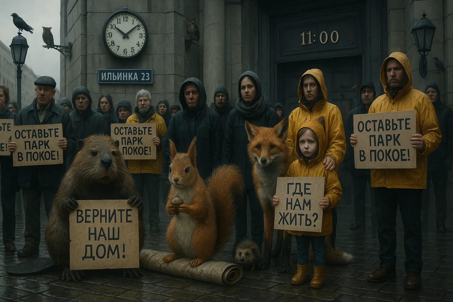 Как помочь парку